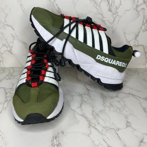 DSquared2 Free drawstring sneakers Green size 8.5